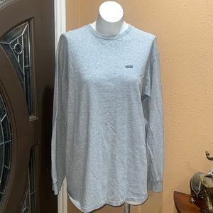 Vans gray long sleeve t-shirt